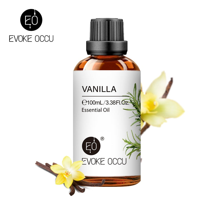 10ml 30ml 100ml Pure Natural Vanilla Essential Oil Diffuser Aroma