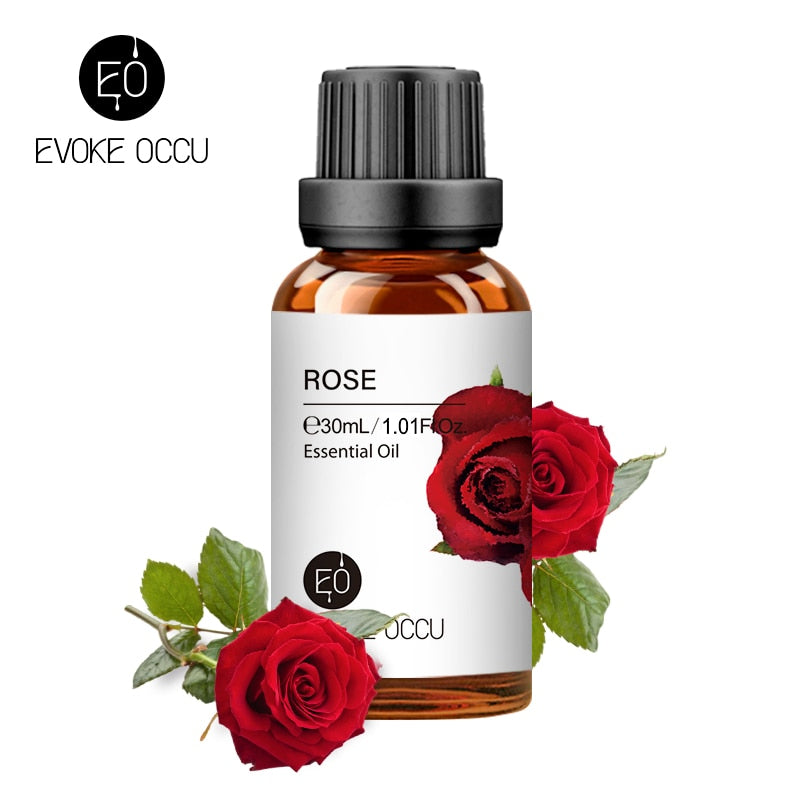 30ml Pure and Natural Rose Essential Oils for Diffuser for  Home,Aromatherapy Oil